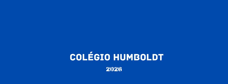 faixa azul com nome do curso: colégio humboldt